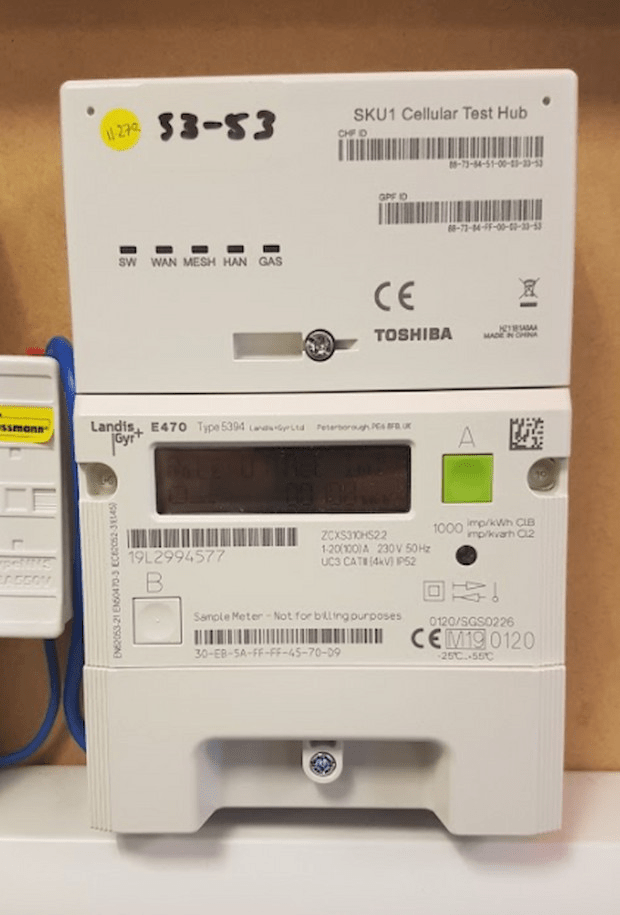 SMETS2 Landis+Gyr E470 smart meter