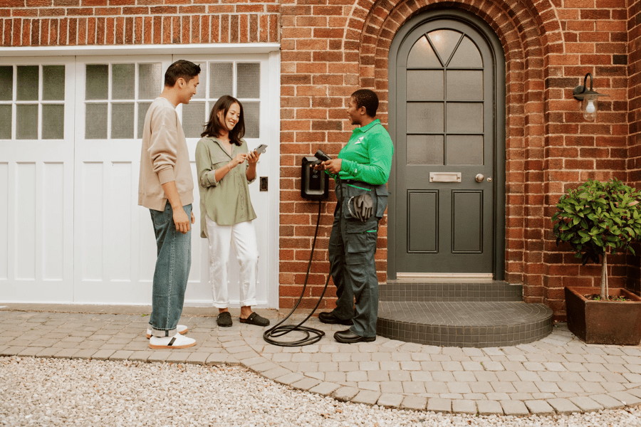 Couple with engineer