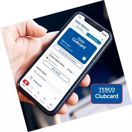 Tesco Clubcard phone