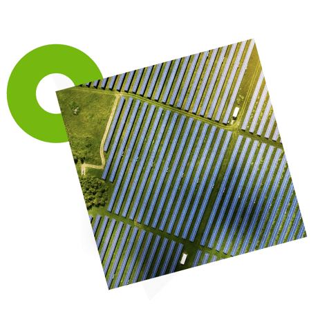 solar panels farm