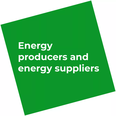 Energy producers and energy suppliers are different