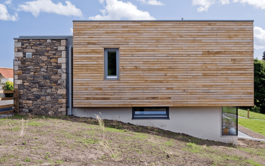 Passive house, Coldingham, Berwickshire