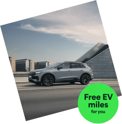 Audi with free ev miles