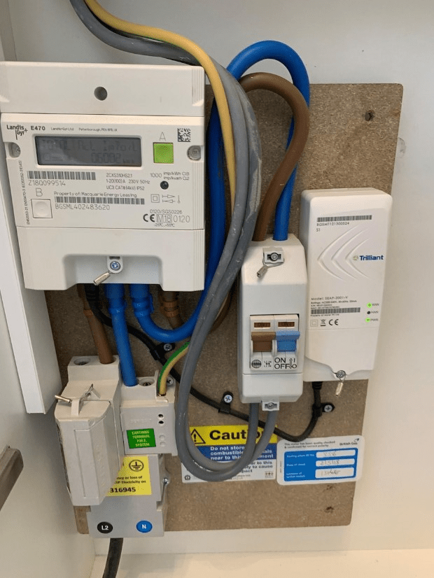 SMETS1 Landis+Gyr E470 smart meter